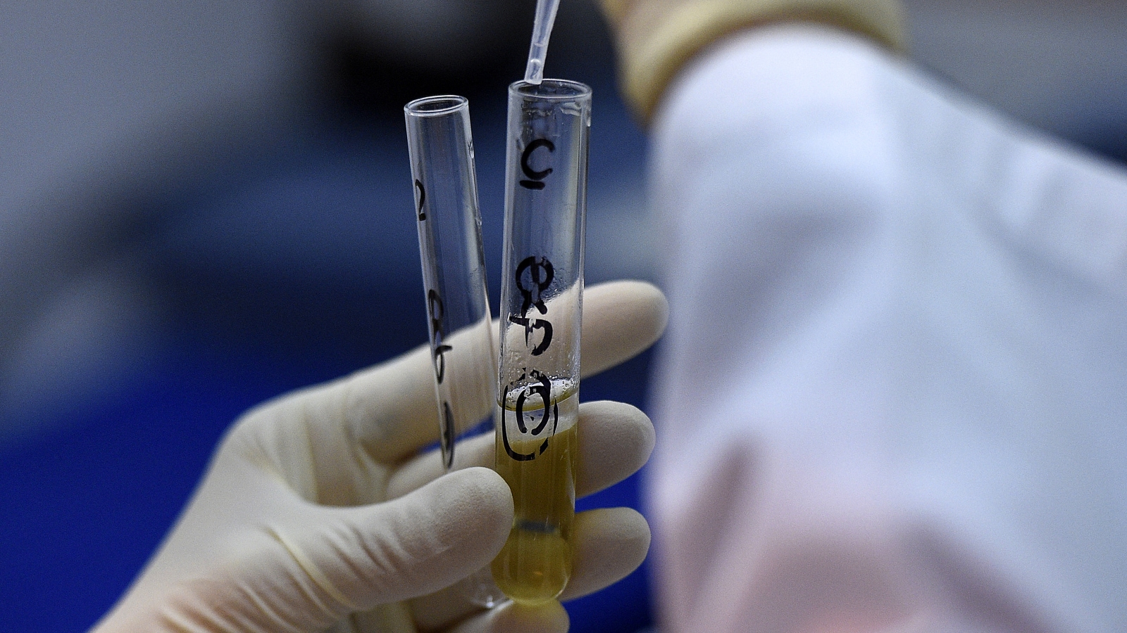 Doping test illustration