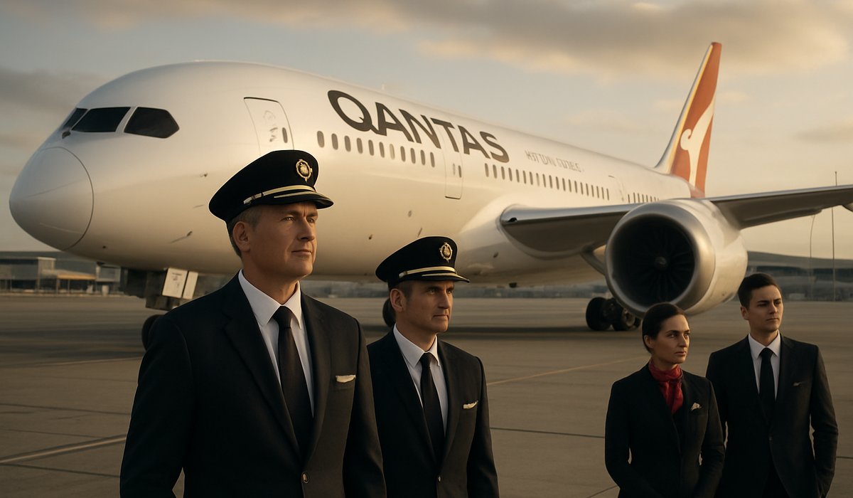Qantas fleet renewal project visualization
