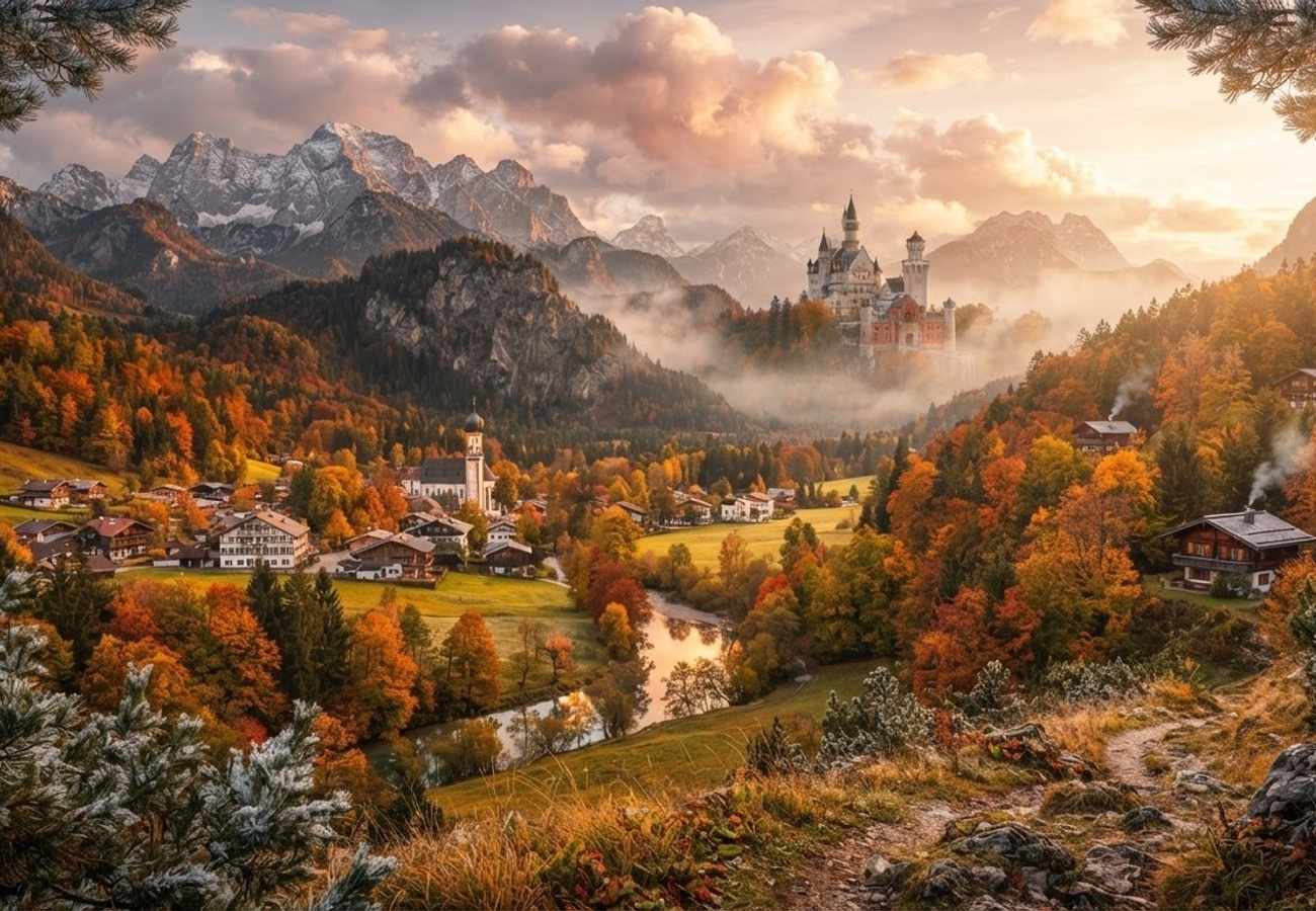 Promotional image for Albania's offbeat autumn tourism campaign