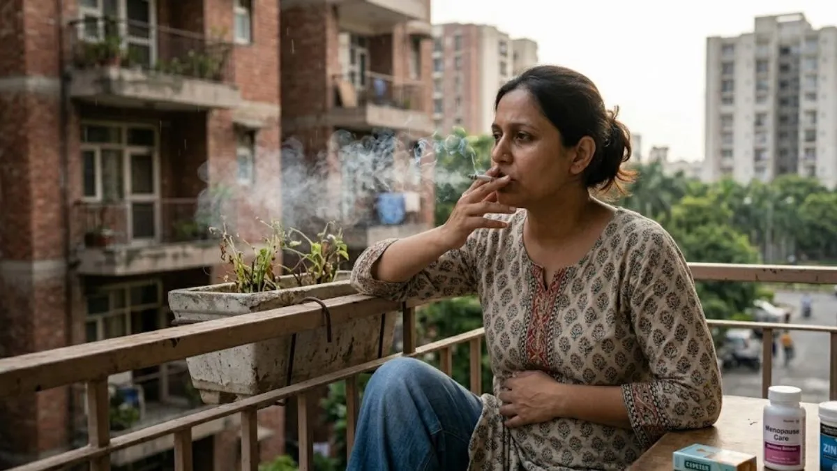 Smoking and menopause health information