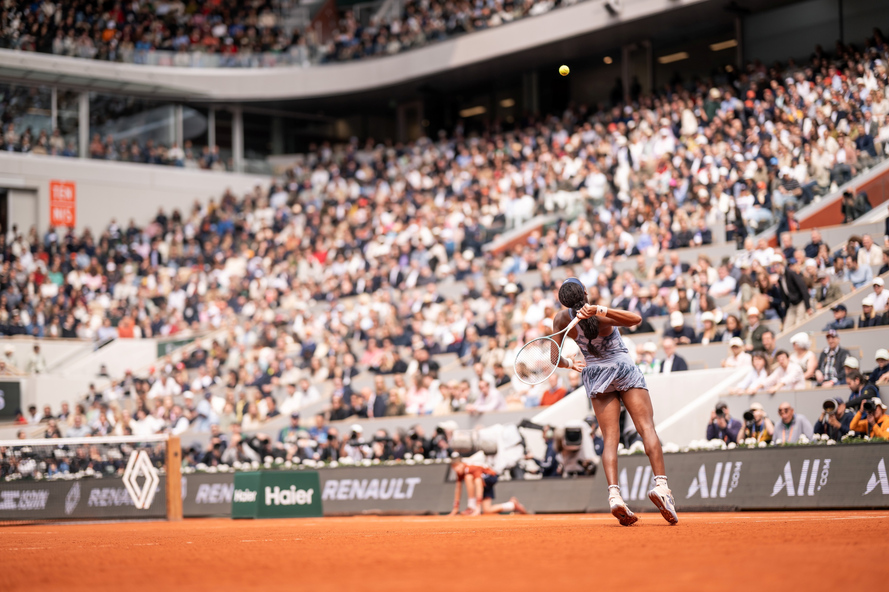 Coco Gauff, defending Roland-Garros champion