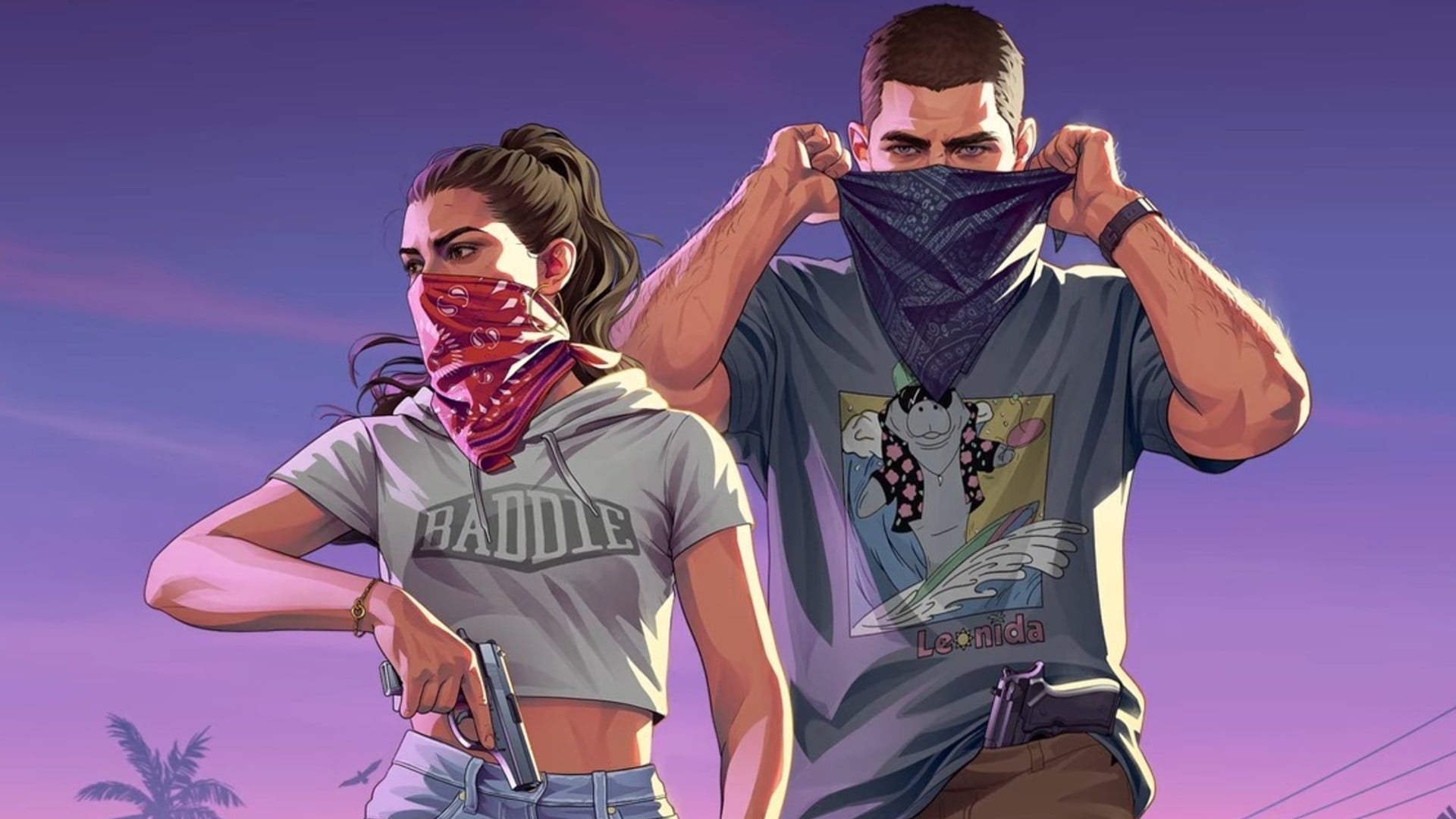 Screenshot of alleged GTA 6 gameplay footage leaked online