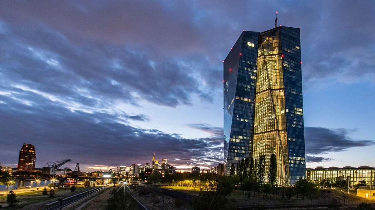 ECB supervisory building symbolizing regulatory approval for bank mergers