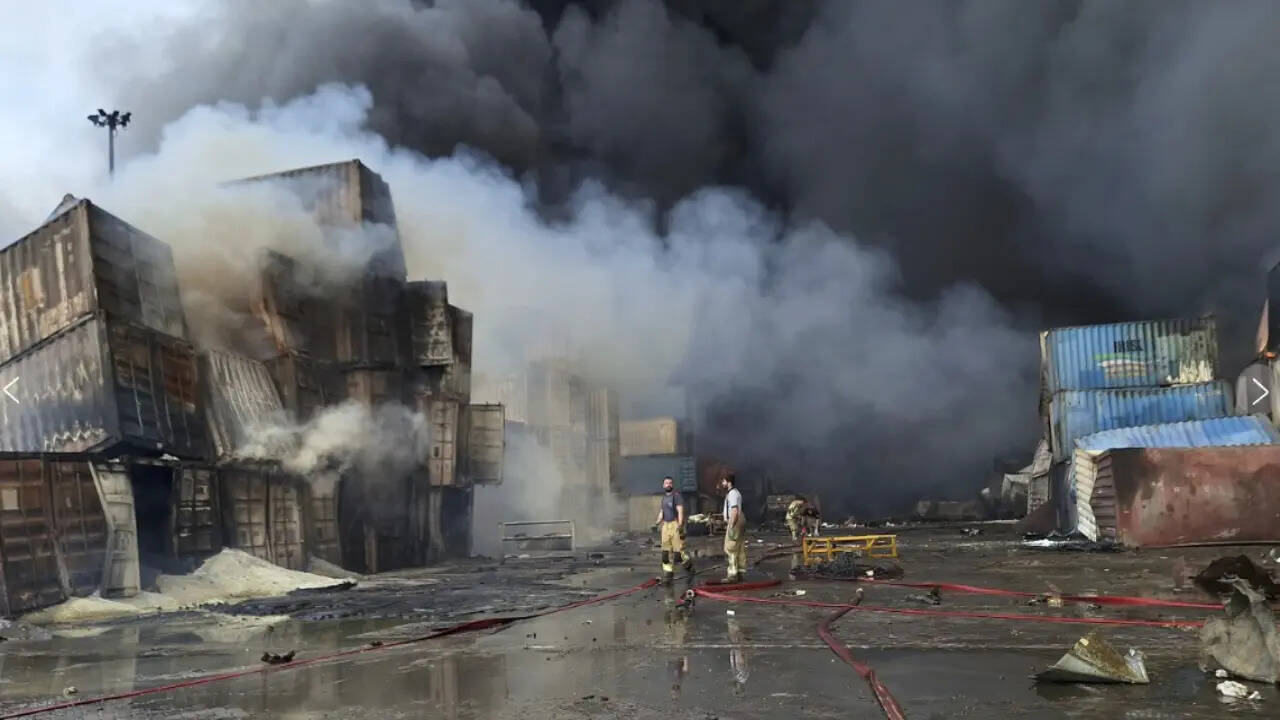 US military helicopter crash scene