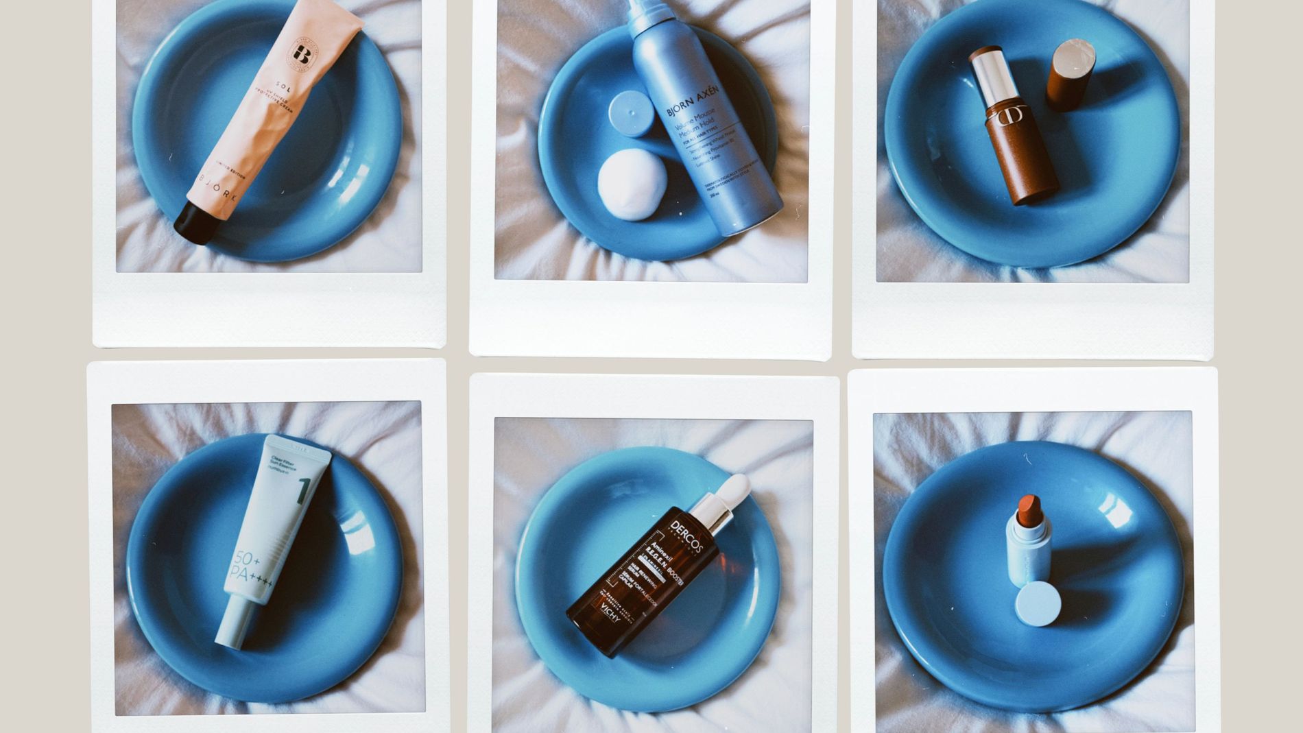 Editorial image showcasing Vogue Scandinavia's top beauty launches for April 2026