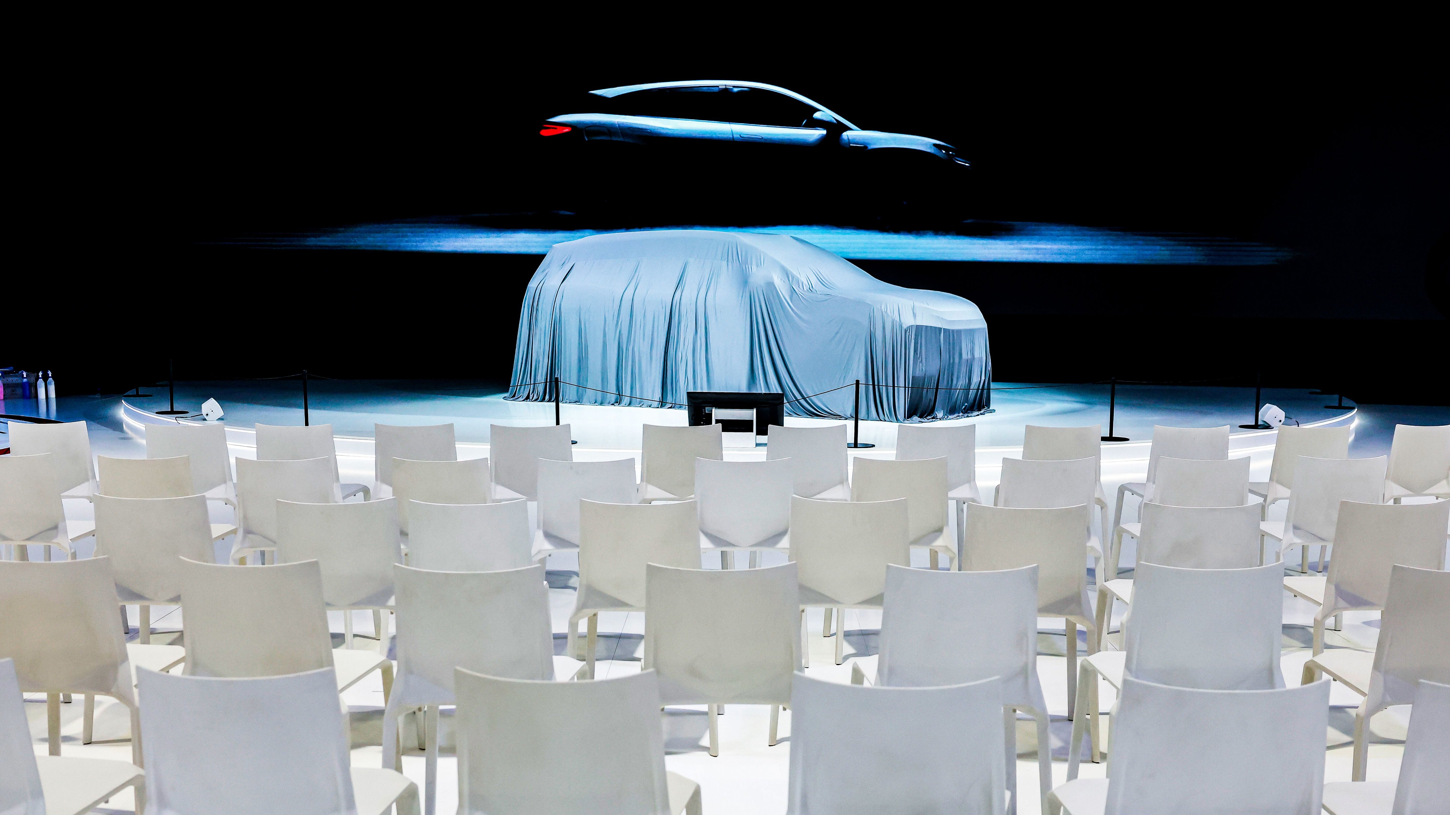 BYD Stand at Paris Motor Show
