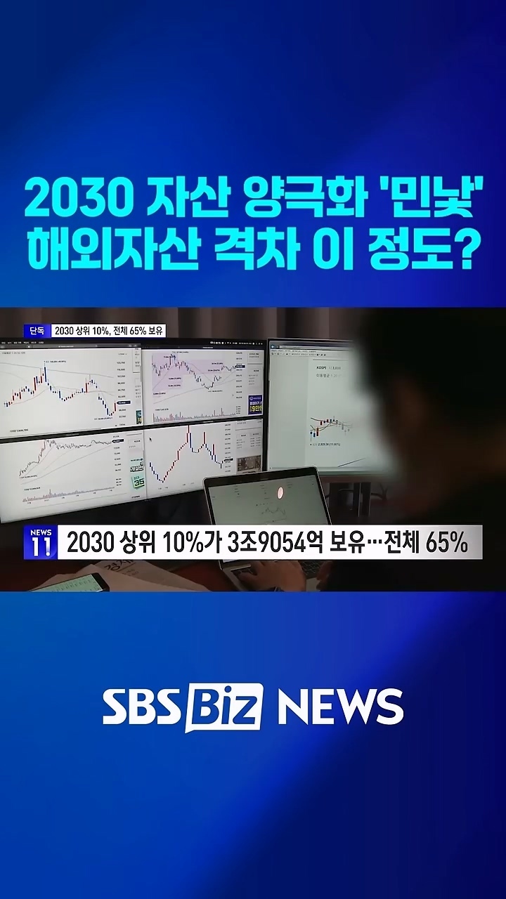 해외 자산 보유 현황 및 양극화 관련 그래프