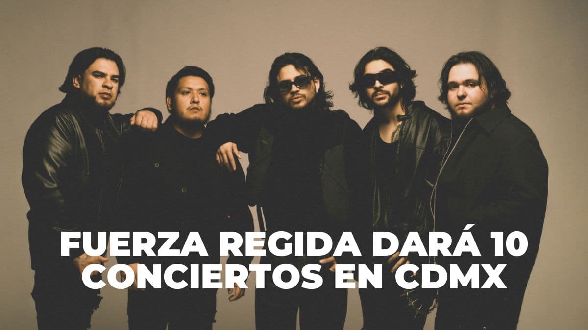 Fuerza Regida performing at Palacio de los Deportes