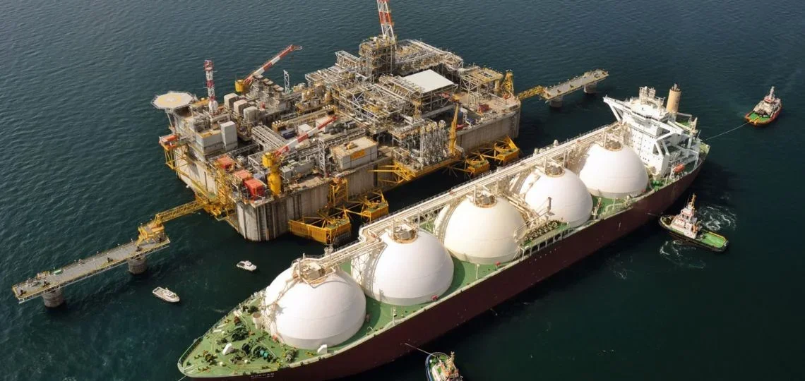 Chart showing South Asia LNG demand decline