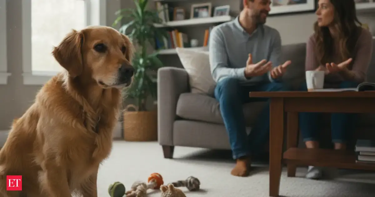 A dog attentively listening — new research shows gifted dogs can learn words just by eavesdropping on human conversations