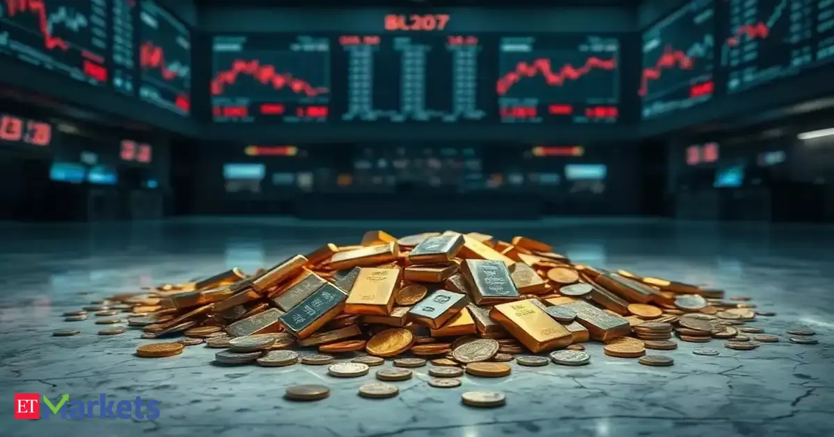 Gold and silver price drop amid Iran uncertainty