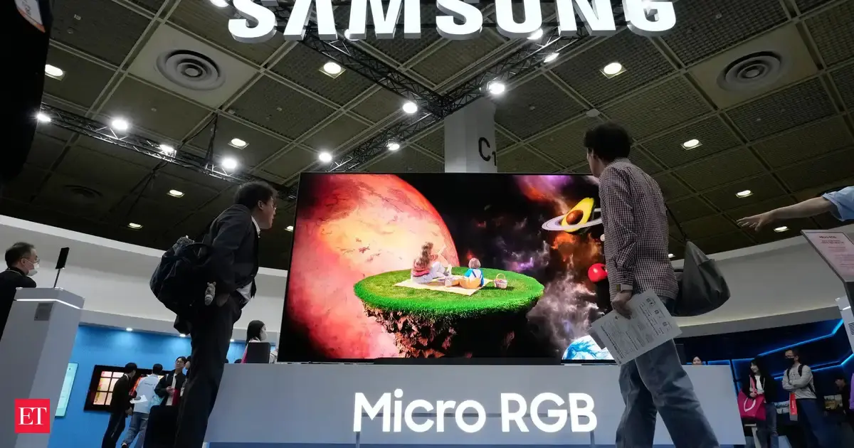 Samsung Electronics 1조 달러 돌파 — Economic Times