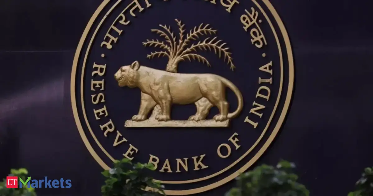 RBI logo and bond auction graphic