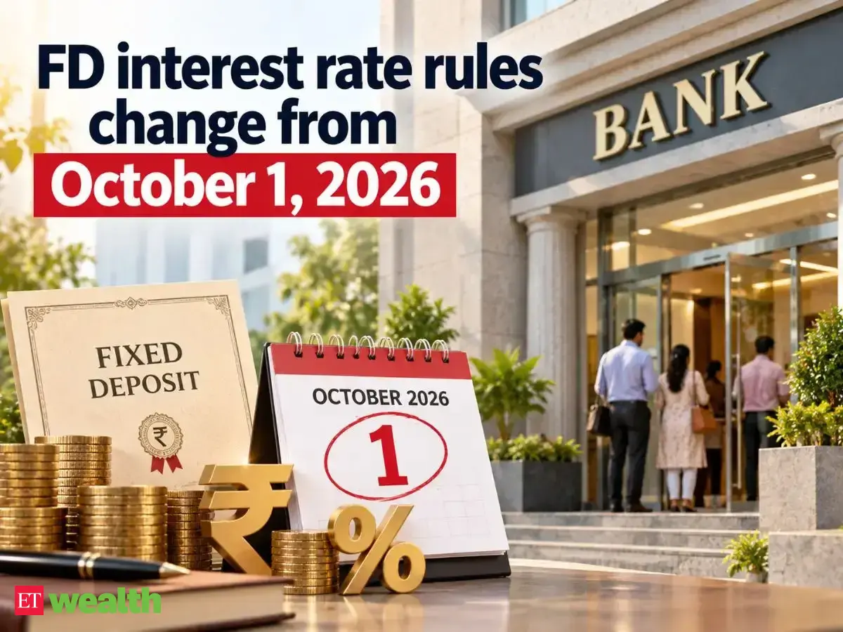 RBI FD rate regulation announcement October 1, 2026