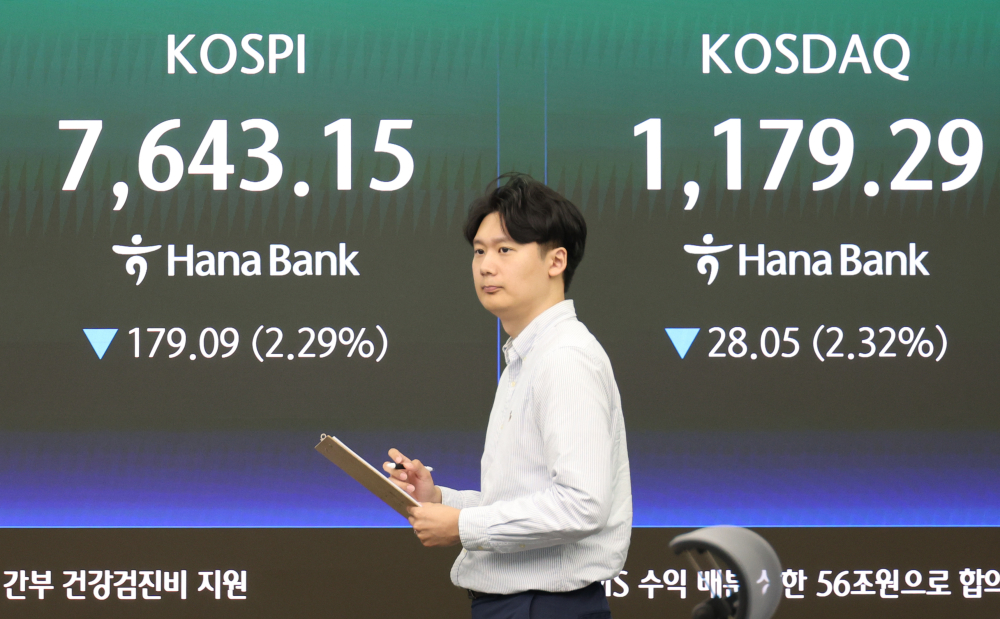KRW/USD rate near 1490