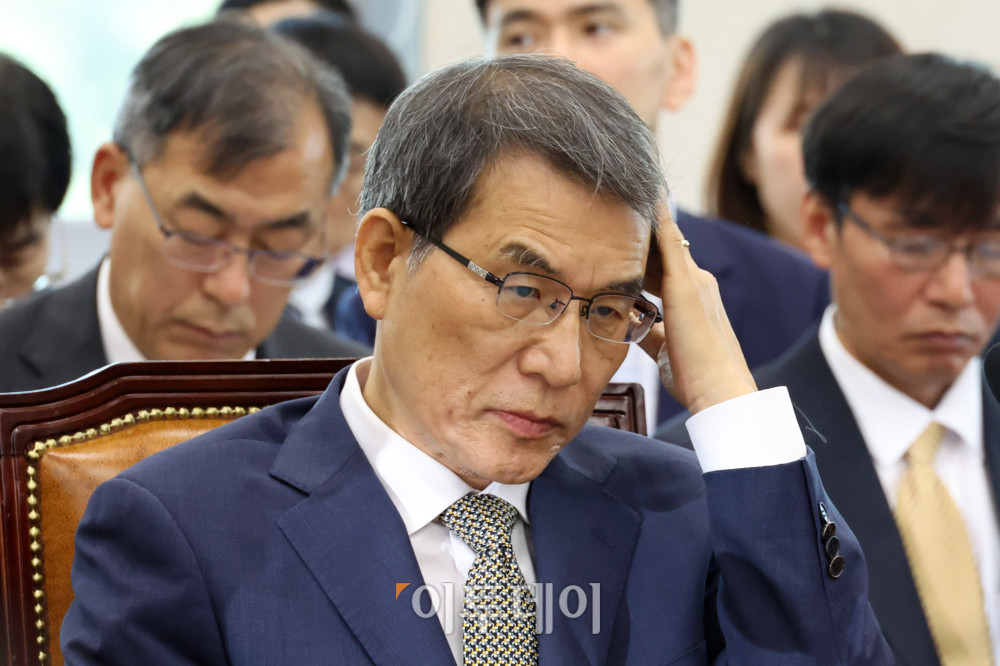 국회 행안위 국정조사 장면