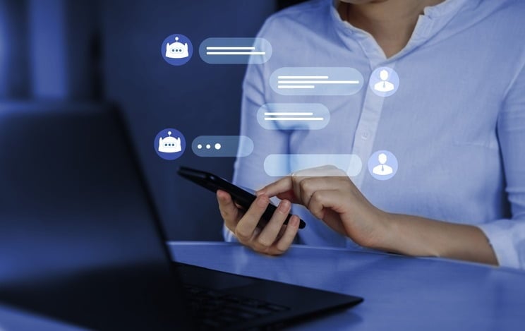 Image from an article warning against AI marketing scams