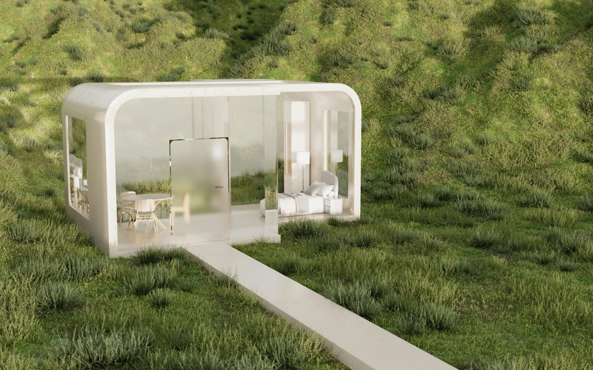 Construction of homes using concrete 3D printing has begun in the Indian state of Andhra Pradesh