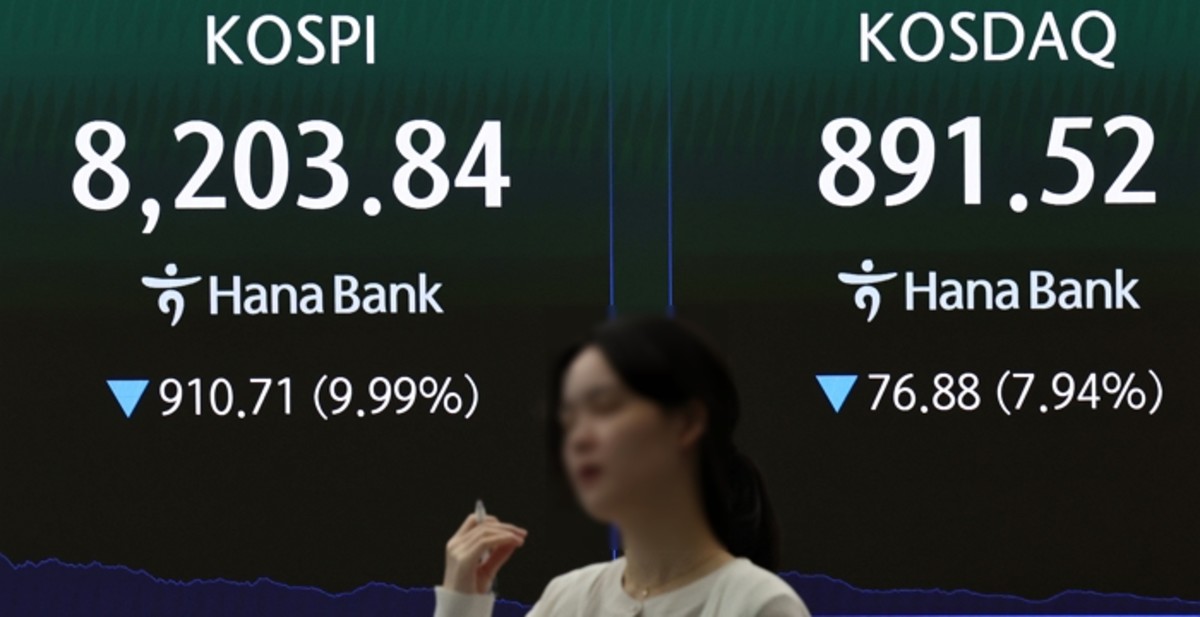 KOSPI Plunge Scene