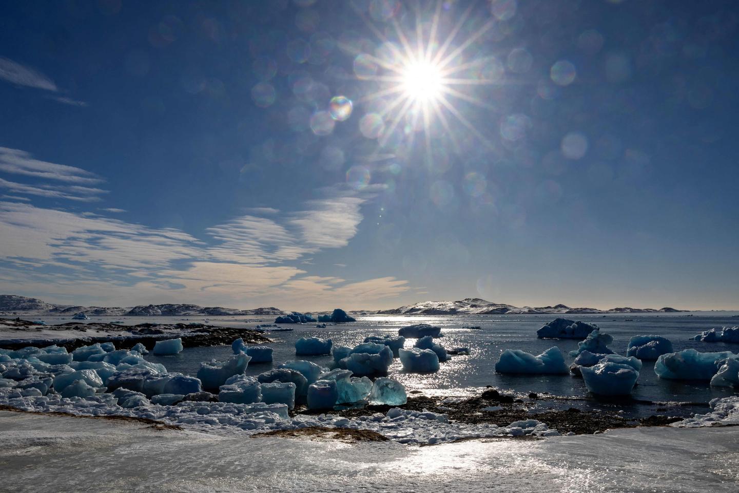 Greenland landscape relevant to deep-sea mining concerns