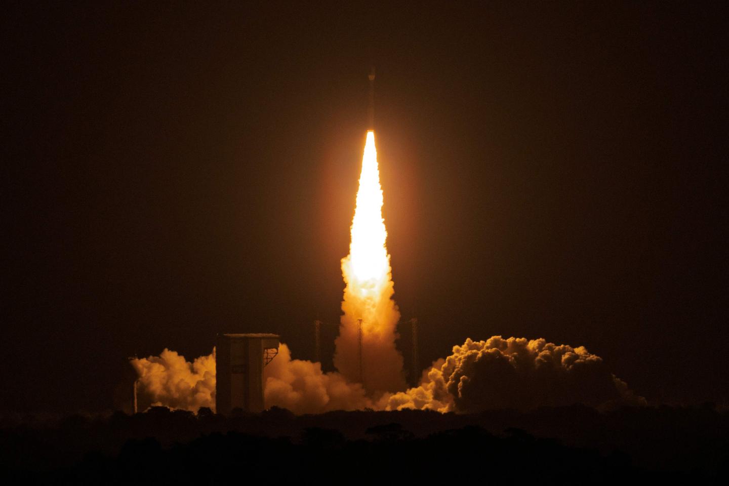Launch of the Vega-C rocket carrying European satellites
