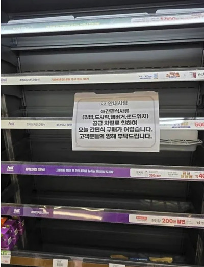 CU convenience store supply chain issues