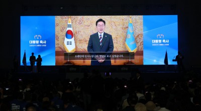 이재명 대통령과 민주당 지도부 만찬 현장