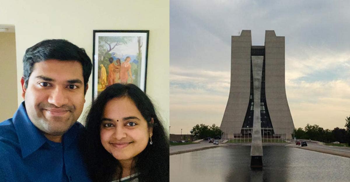 Suvarna Ramachandran and Jimin George, Muon g-2 Breakthrough Prize winners