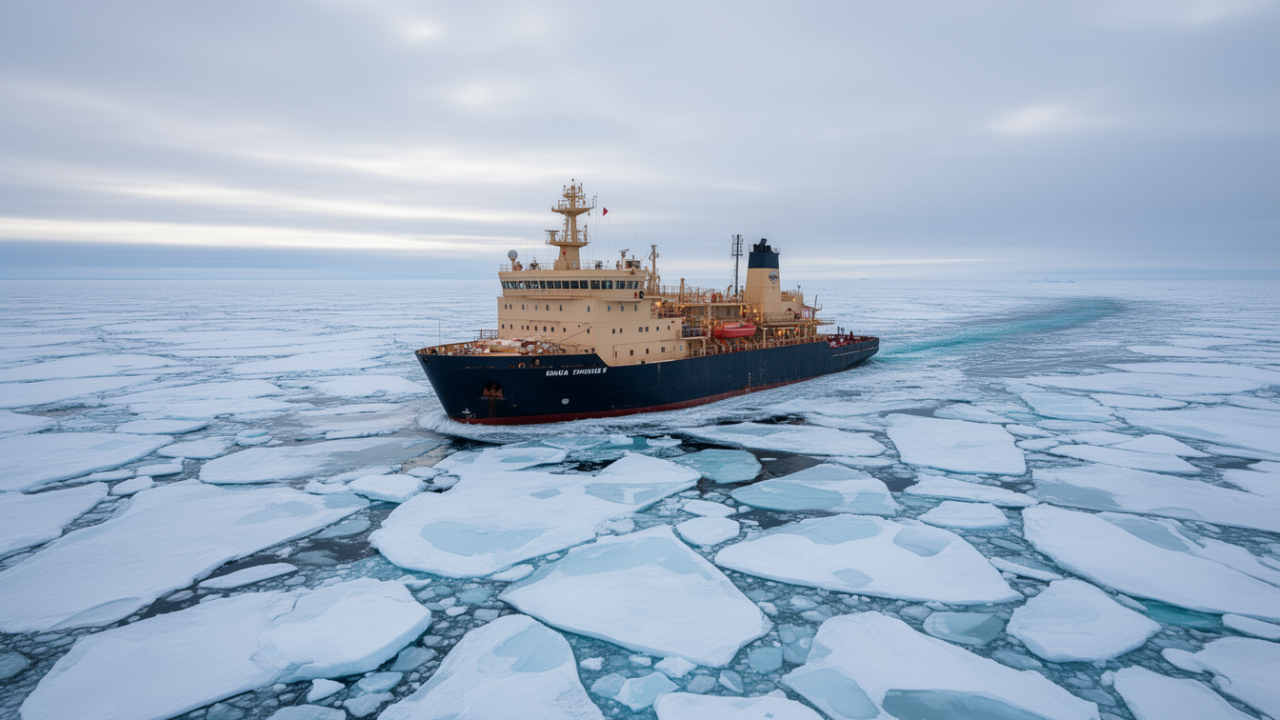 Illustration for the proposed port charge to fund nuclear icebreakers