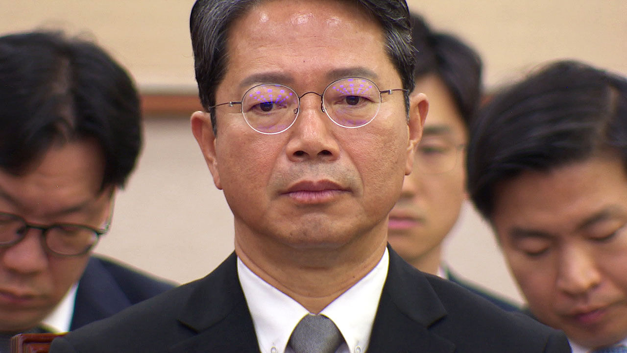 Kim Seung-won at confirmation hearing