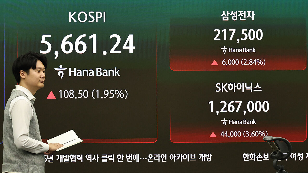 코스피 반등 장면을 보여주는 거래소 전광판