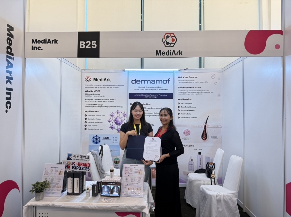 Seoul Shinmun report on DermaMopf at K-BRAND Expo 2026