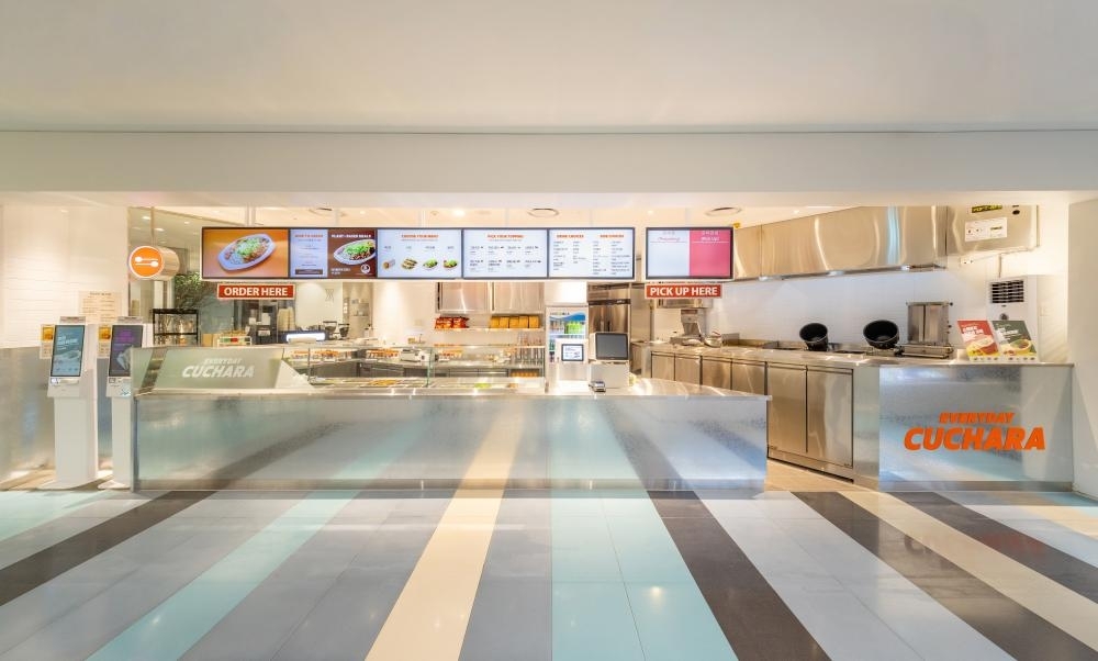 Cuchara store interior and food photos