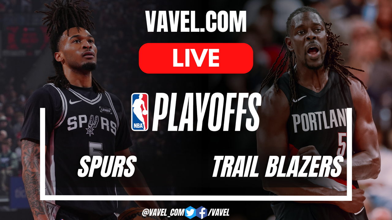San Antonio Spurs beat Portland Trail Blazers 114-93 in NBA Playoffs Game 4