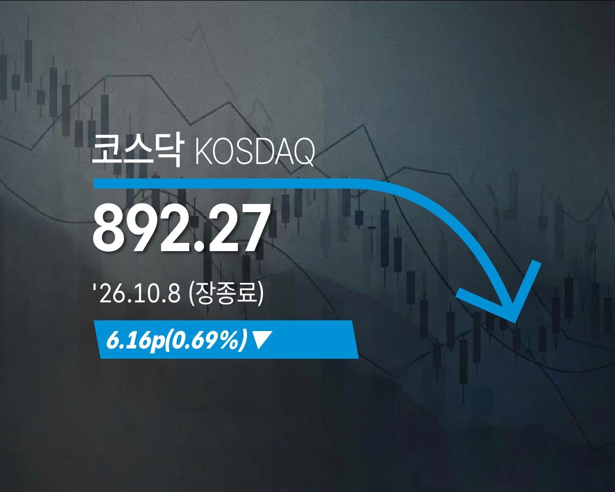 Yonhap News logo with stock market data