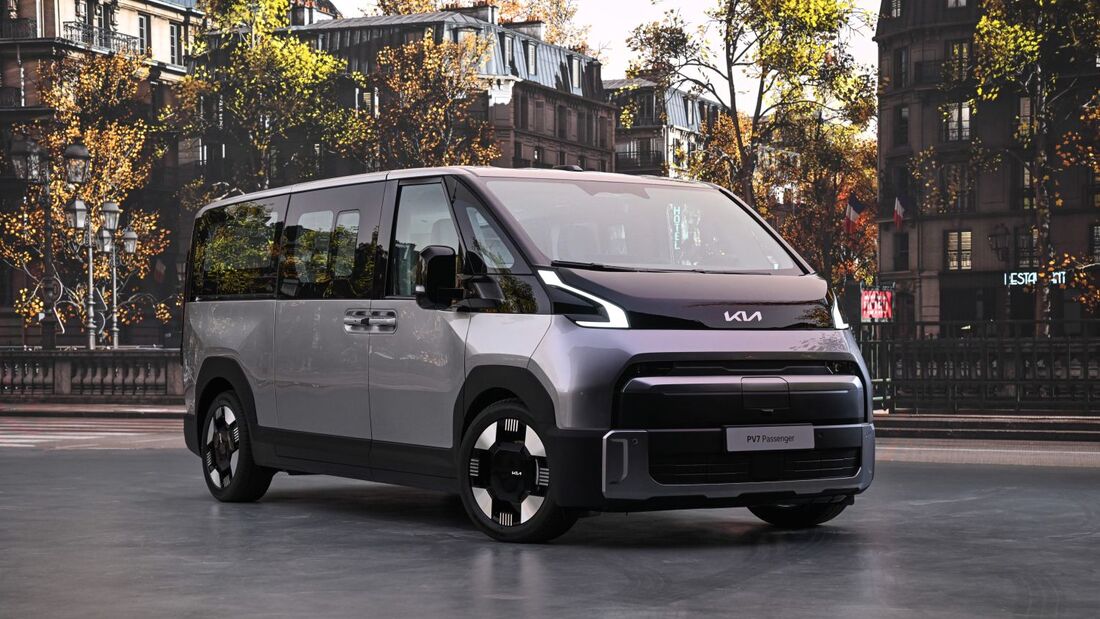 Kia PV7 electric van with 800-volt charging capability