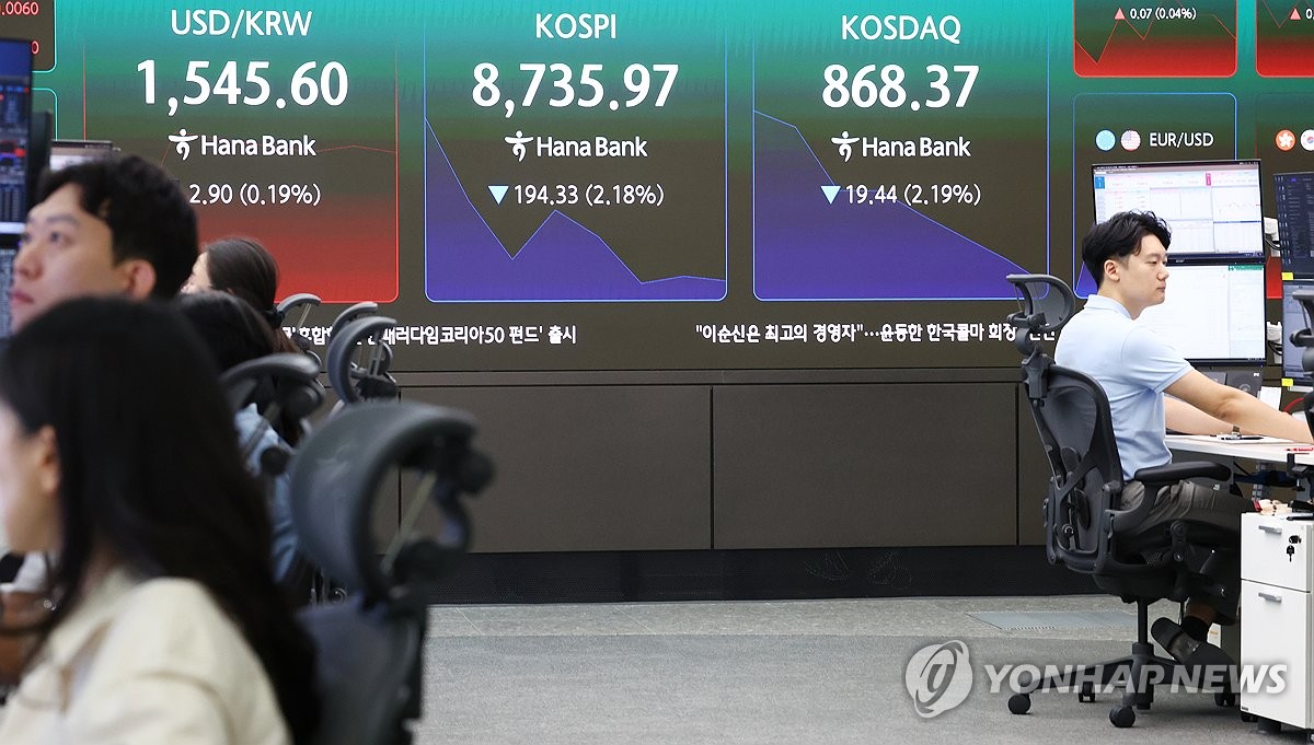 Extreme volatility in the Korean stock market