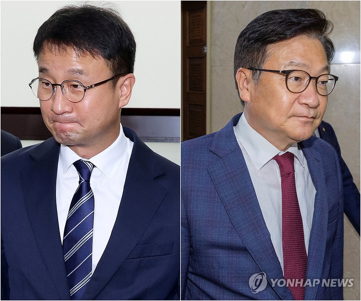여야 원구성 협상 대치 현장