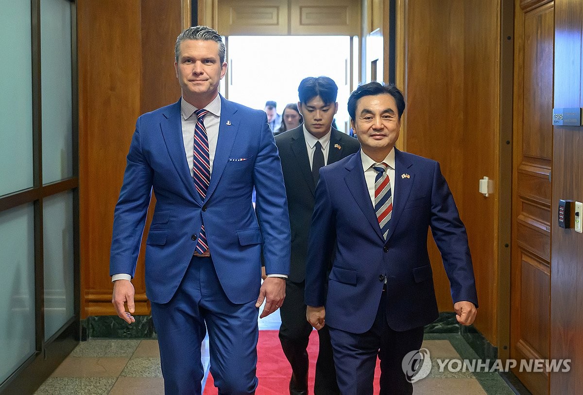 한미 국방장관 회의 관련 사진