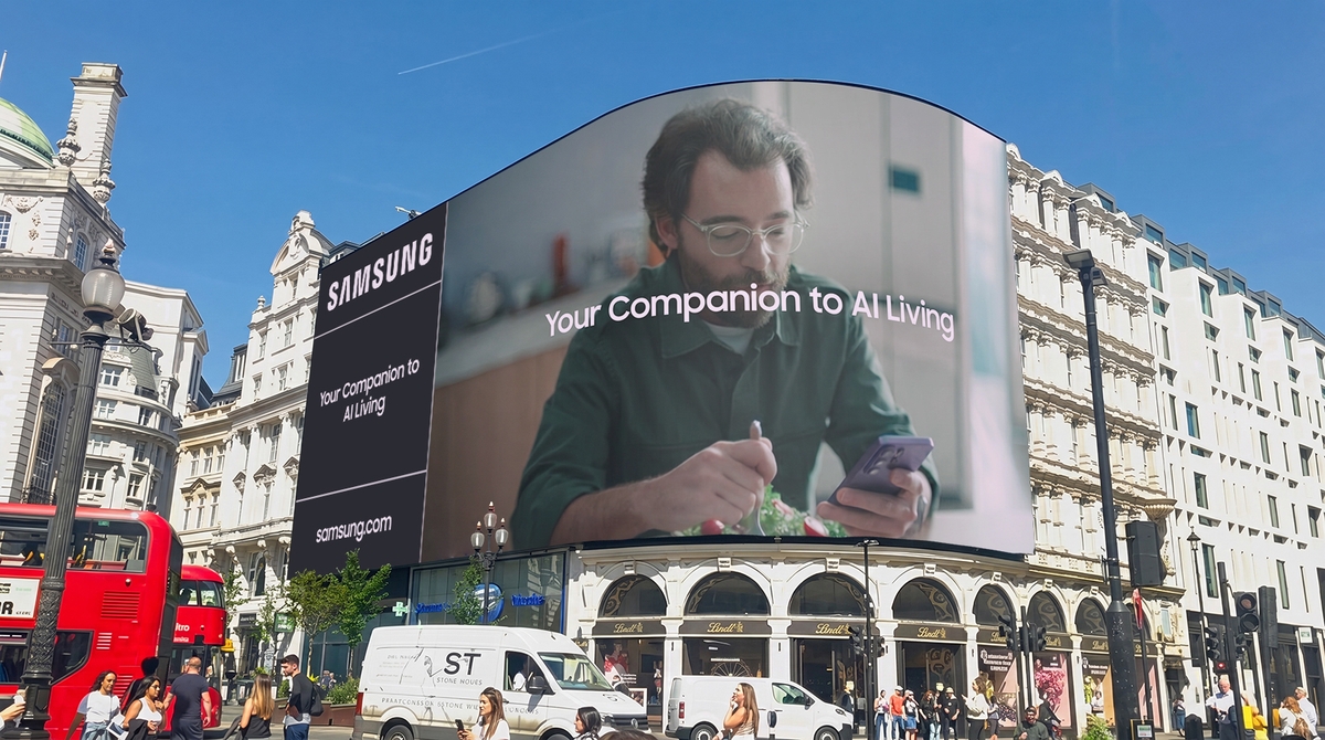 Samsung Electronics AI campaign image