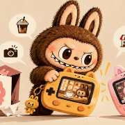 Pop Mart Labubu gaming console