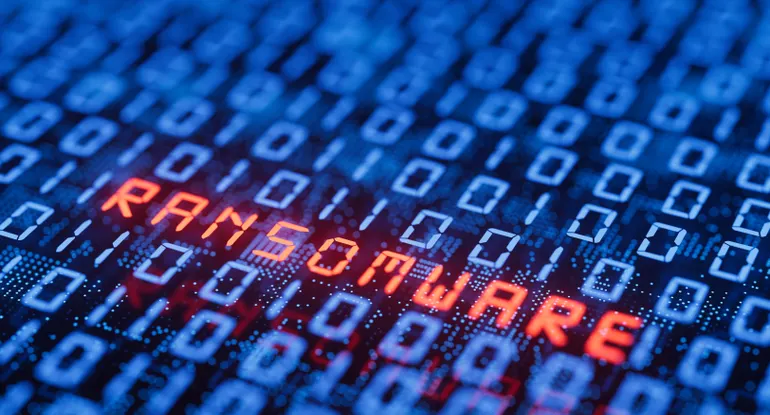 Ransomware attack statistics showing disclosed vs. undisclosed incident gap