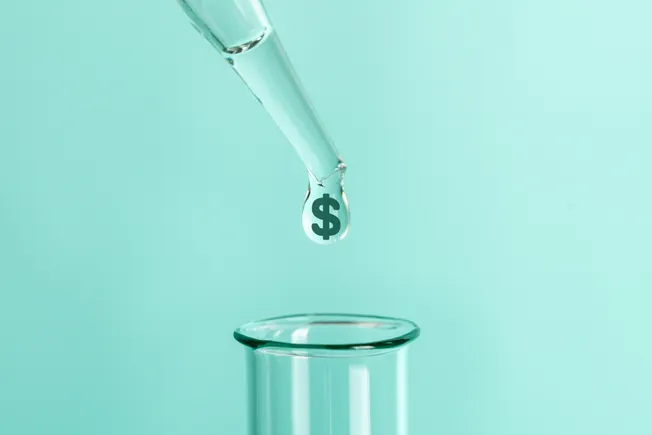 Biotech funding landscape showing venture capital concentration