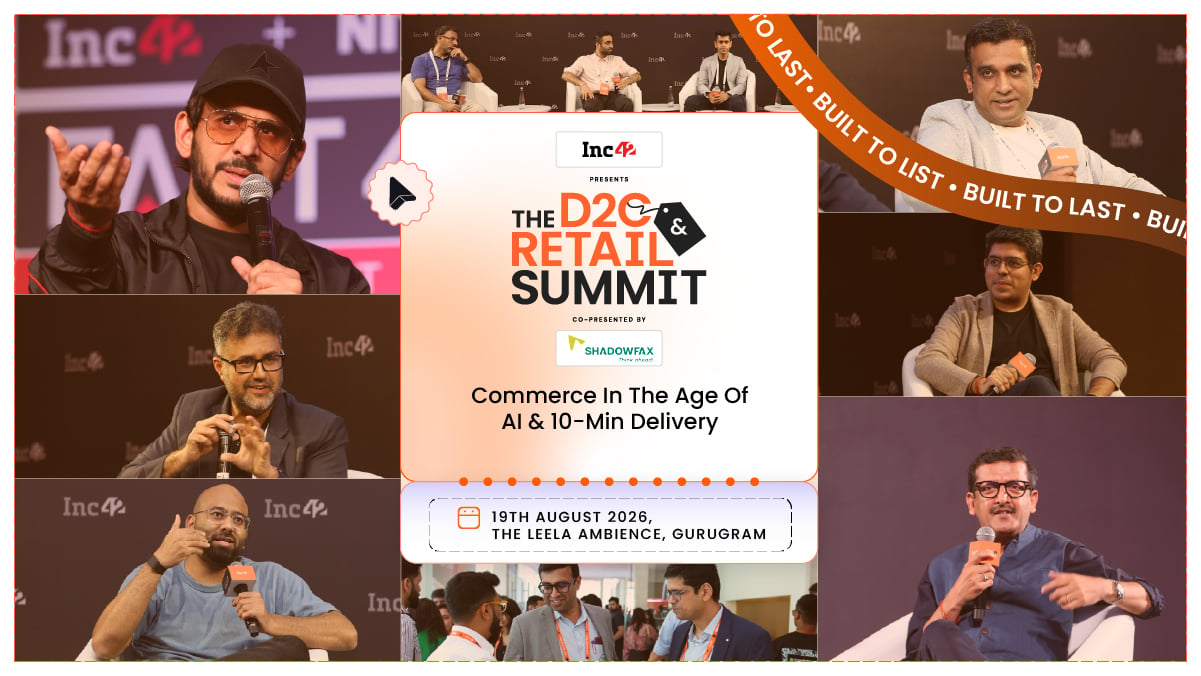 D2C & Retail Summit 2026 announcement banner