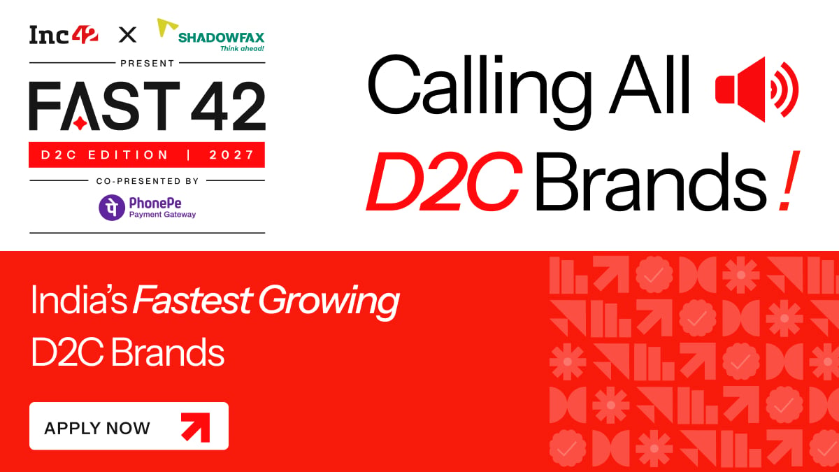 Announcement of FAST42 2027 for India's fastest-growing D2C brands