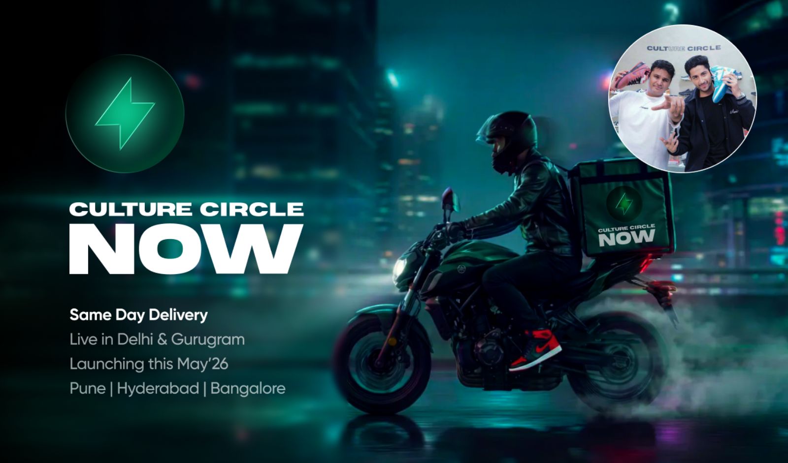 Culture Circle's CCNow same-day delivery service launching in Delhi NCR