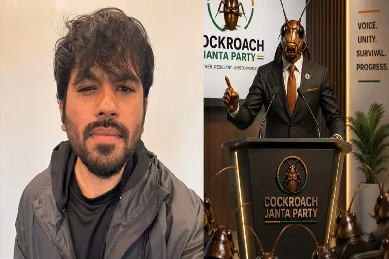 Cockroach Janata Party viral meme movement India