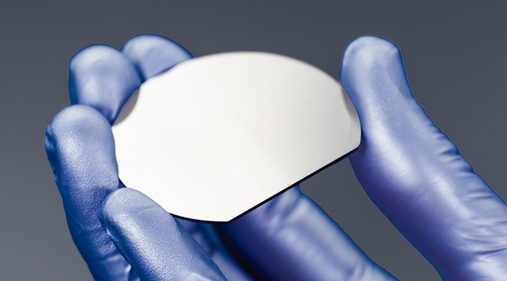 Chinese lab-grown diamond wafer