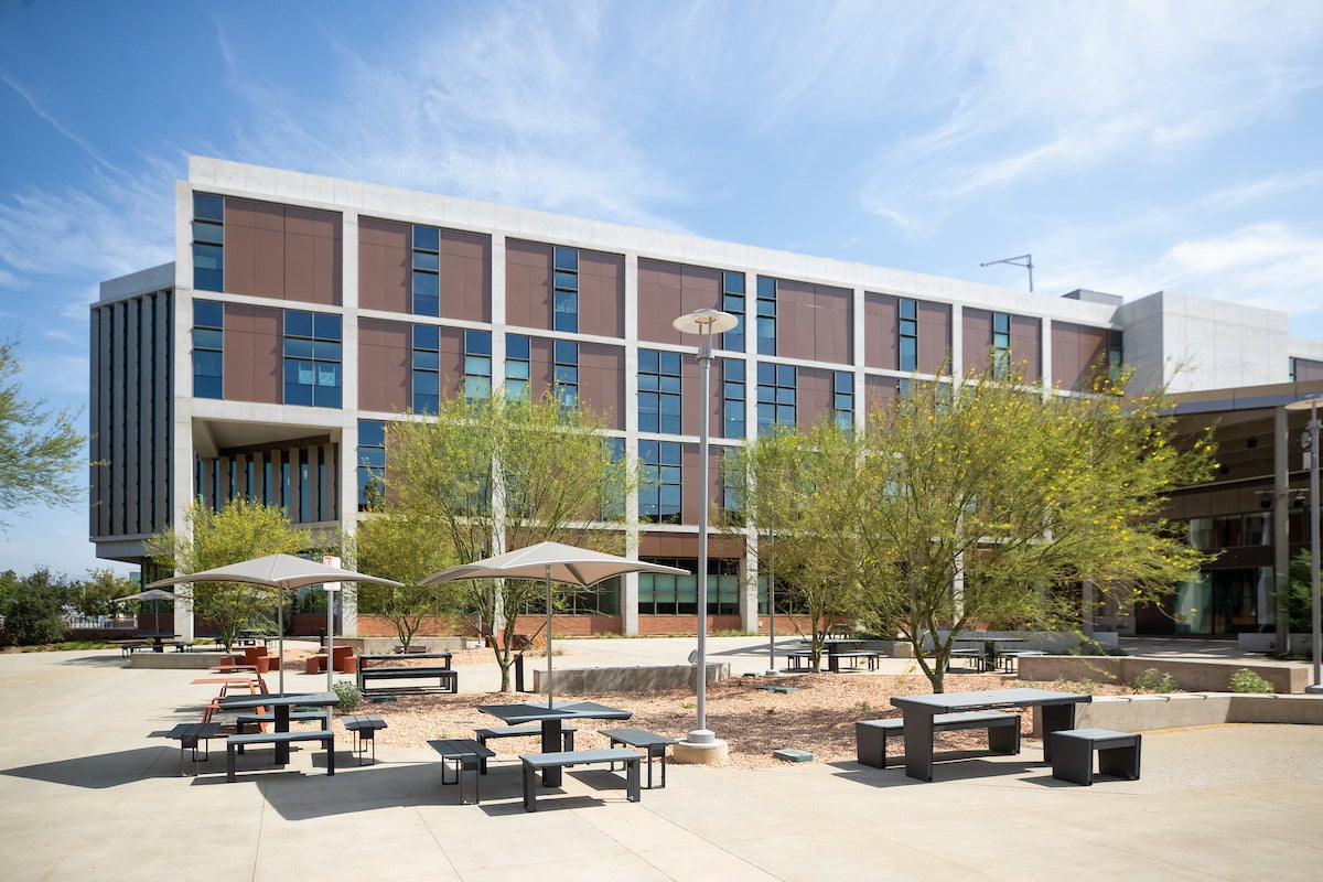 UC Riverside's new instructional building exterior