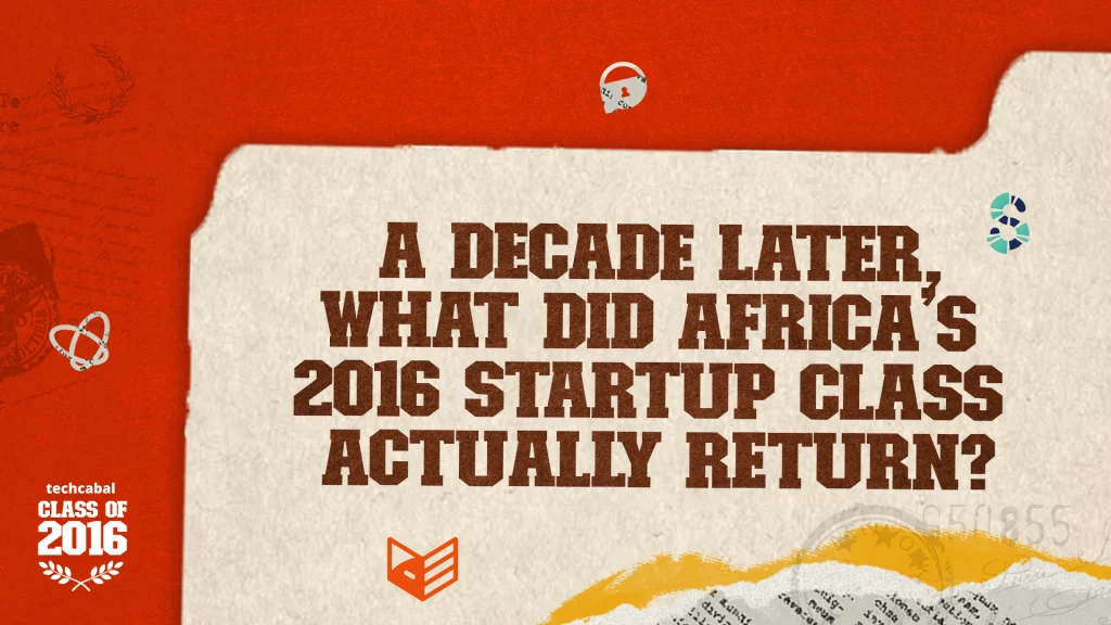 Graph illustrating VC returns from African startups over 10 years